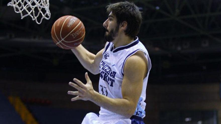 Dani Díez, con el Guipuzkoa Basket.