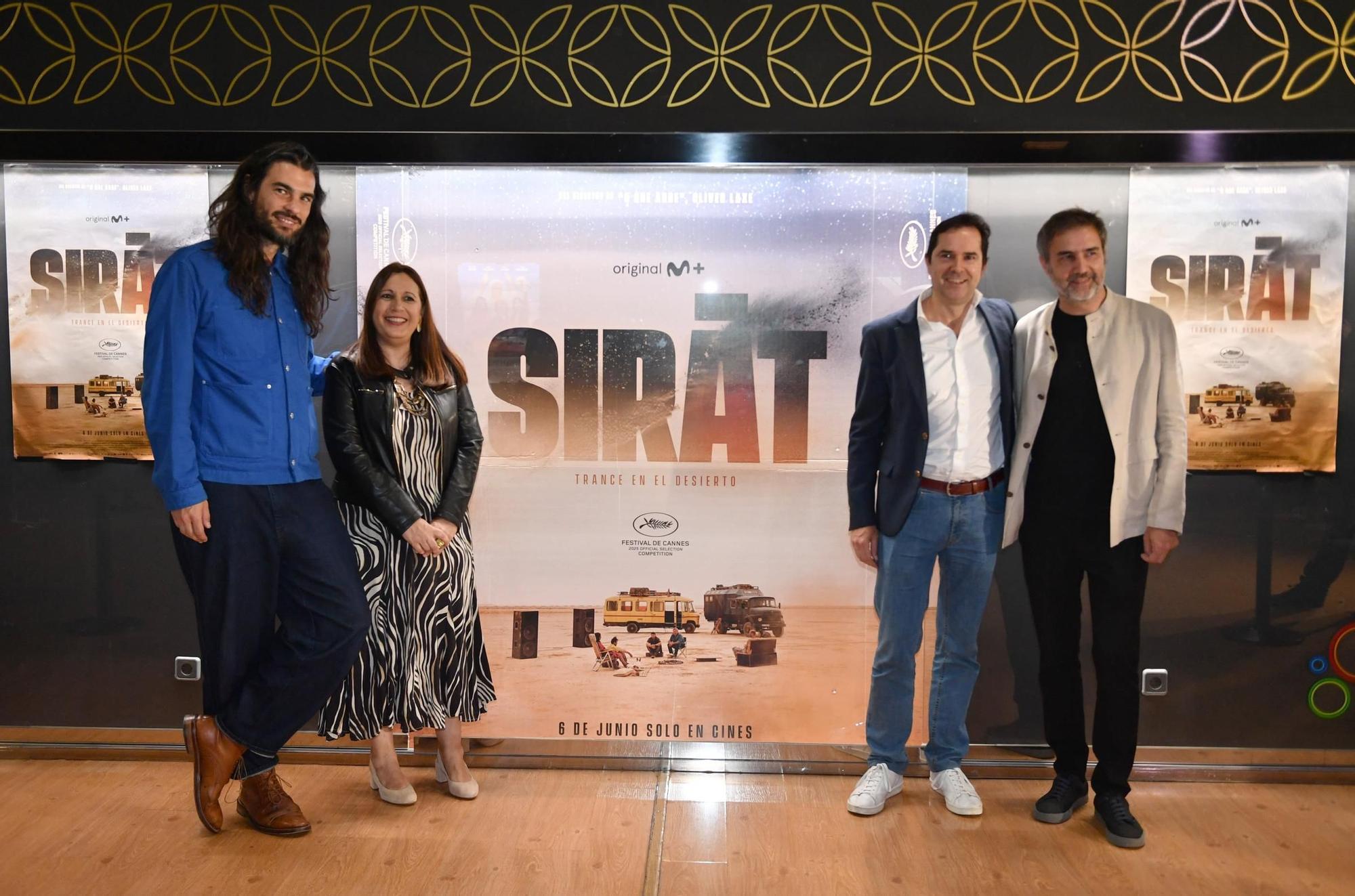 Oliver Laxe acude al estreno en salas de 'Sirat' en A Coruña