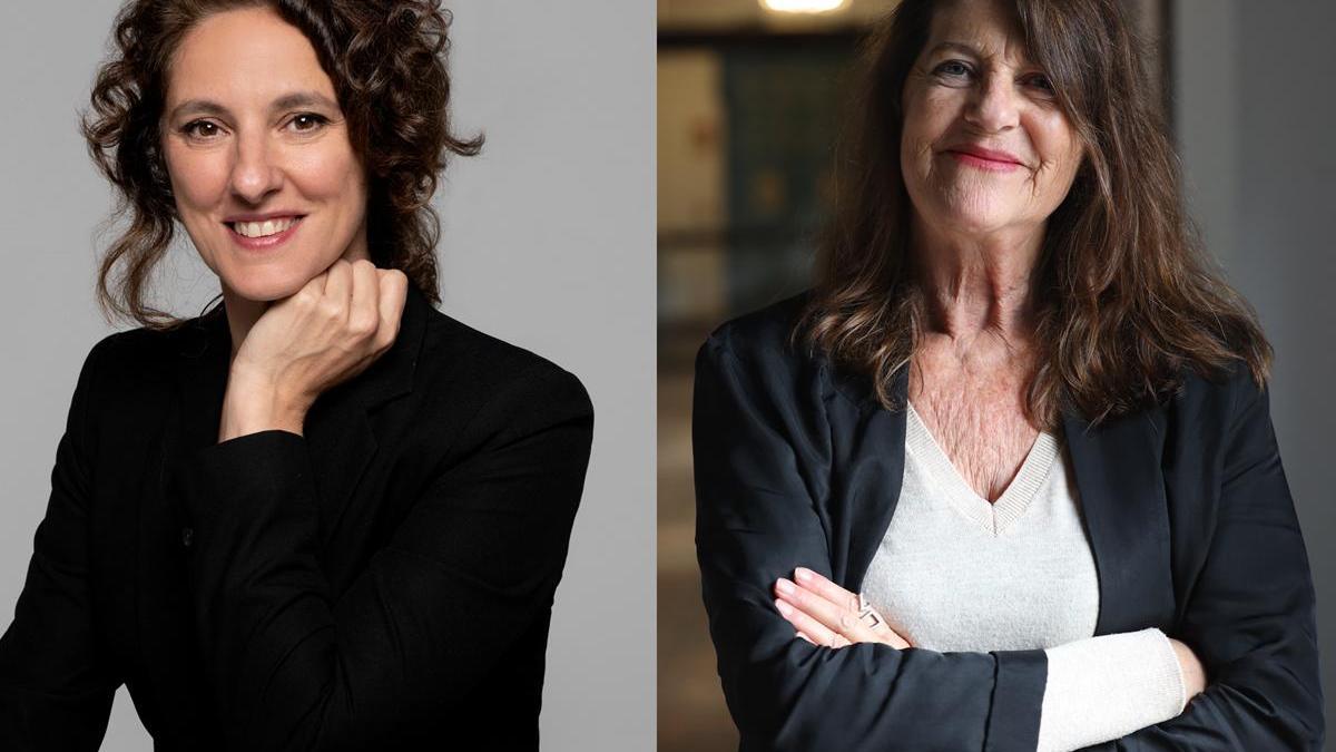 María Morales y Mercedes Tirado, premiadas en la Semana del Cine de Córdoba.