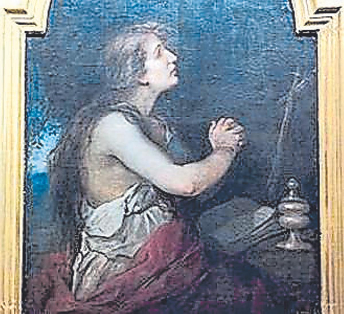 Imagen de María Magdalena (Manuel Ussel de Guimbarda, siglo XIX)