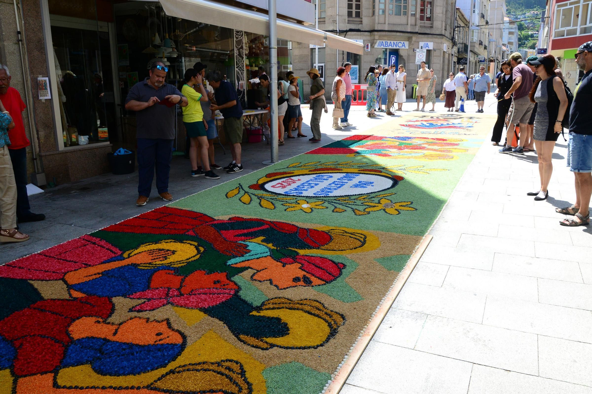 La fiesta de las alfombras florales del Corpus en Bueu (III)
