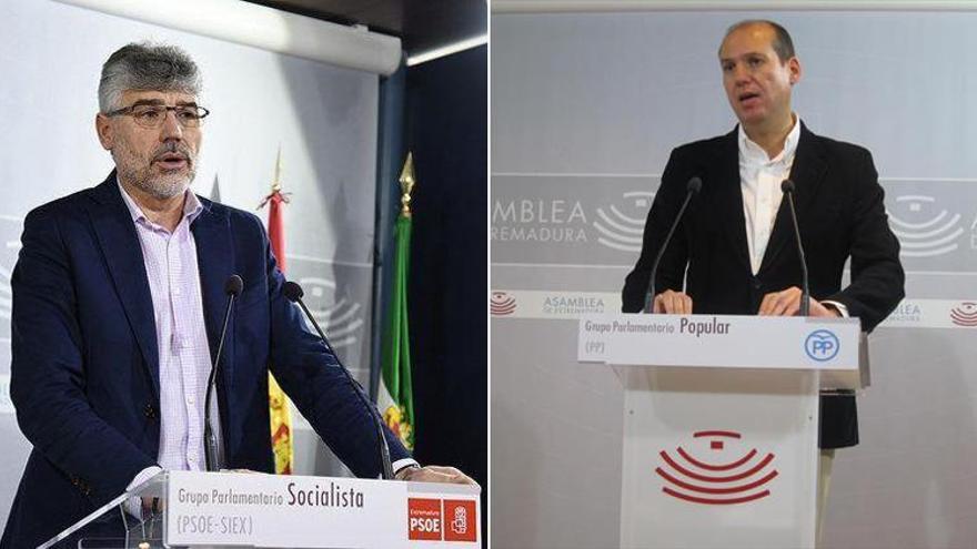 PP y PSOE se enzarzan por la batería de leyes que tramitar hasta marzo en la Asamblea extremeña