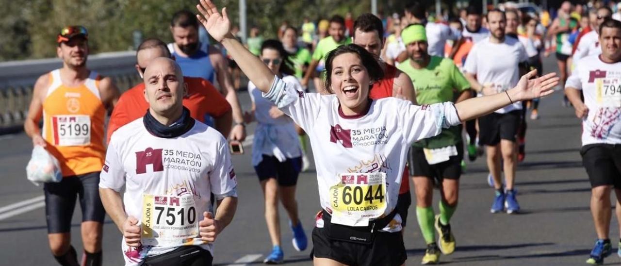 Participantes en la última edición de la Media Maratón, en 2019.