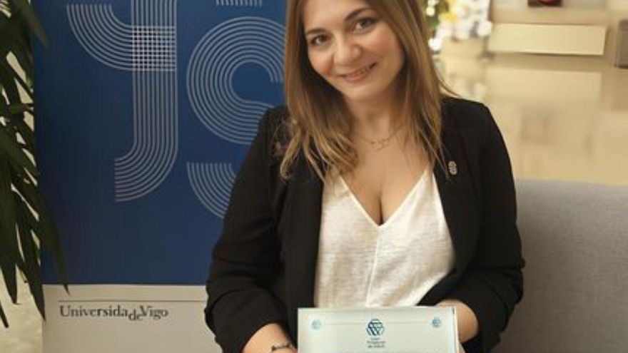 Eva Lantarón, premiada. |  FdV