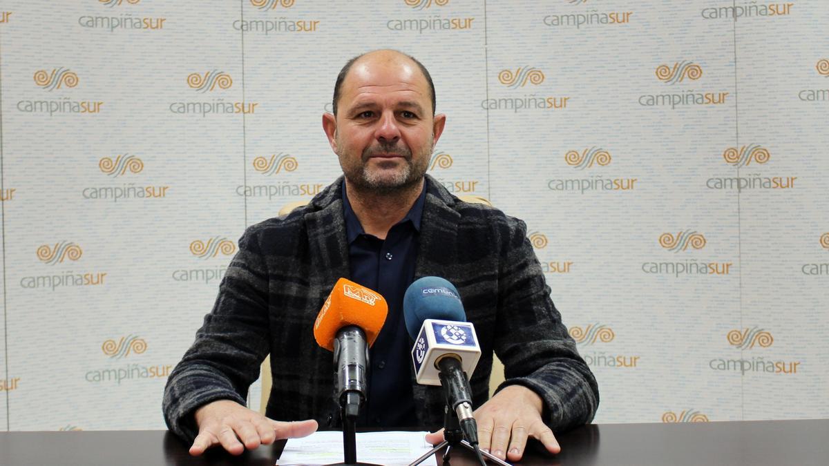 El presidente de la Mancomunidad Campiña Sur, en una imagen de archivo.