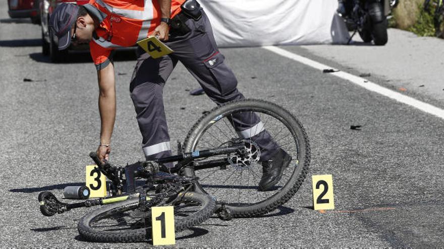 Muere un ciclista atropellado