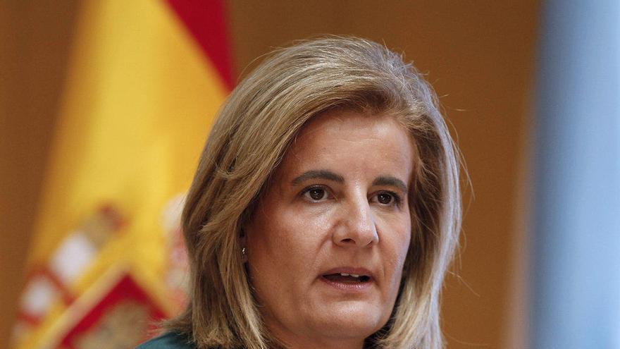 La ministra Fátima Báñez. // Efe