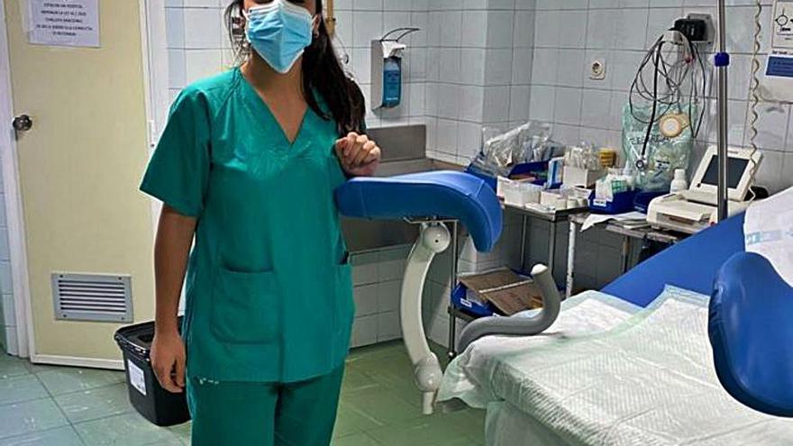Sara Carrizo es matrona en el Hospital de Salamanca.   | // FDV