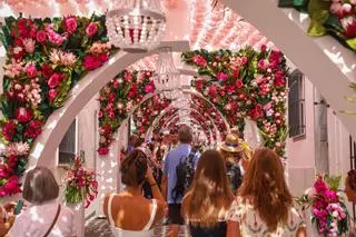 Fotogalería | Campo Maior se engalana con flores hasta el próximo domingo