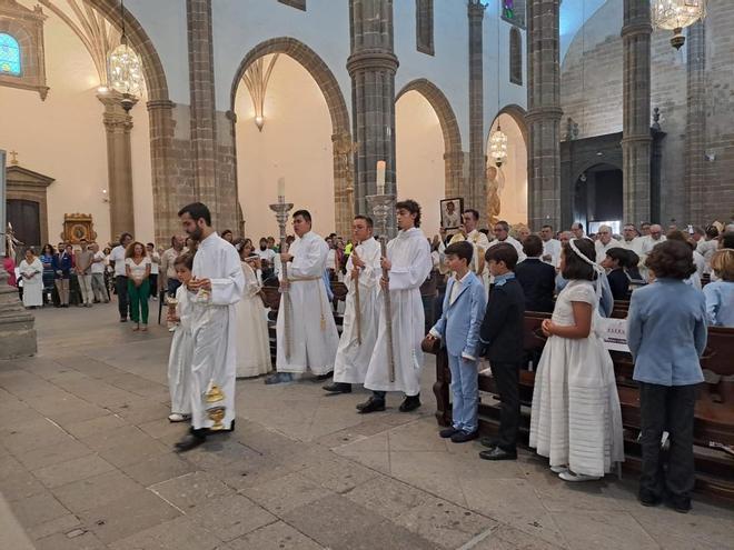 Celebración del Corpus Christi en la Catedral de Santa Ana