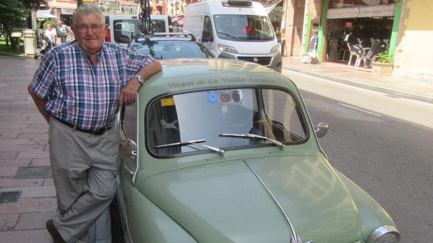 Ángel Remis es uno de los conductores más veteranos de Asturias:  &quot;Al menos tuve seis 600; el último tiene más de 30 años&quot;