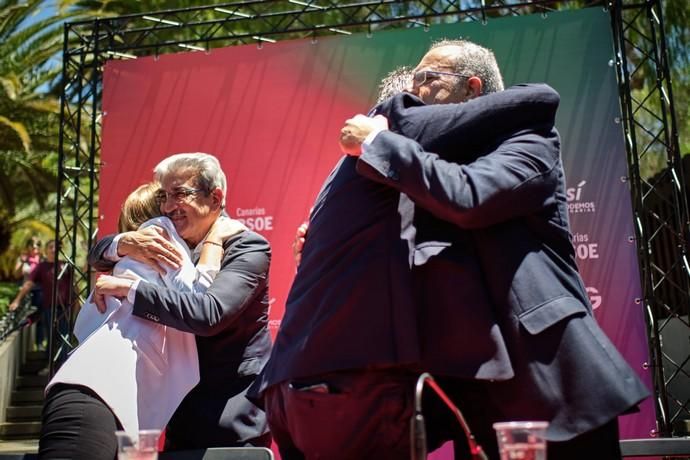 PSOE, NC, Podemos y ASG firman el pacto de Gobierno de Canarias