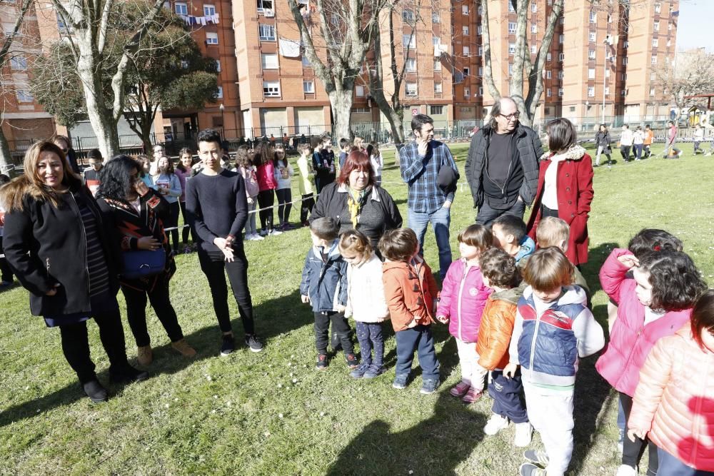 Homenaje a Thiago Guamán en el colegio Atalía