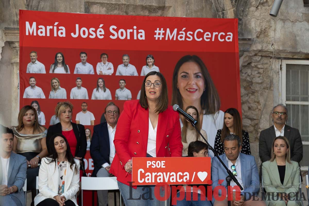 Descubre la lista del PSOE a la alcaldía de Caravaca