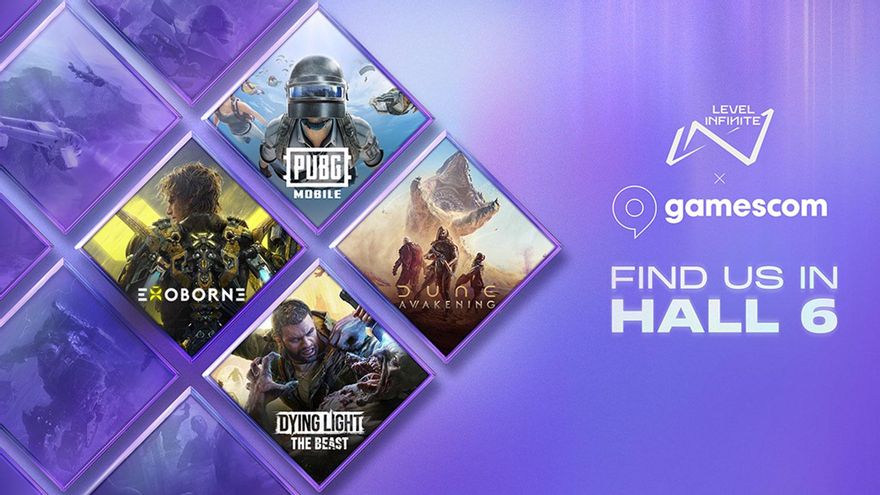 Level Infinite calienta Gamescom 2025 con nuevos juegos, sesiones y un show cargado de novedades