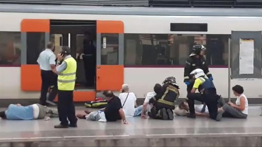 Fotogalería / Accidente de tren en la Estación de Francia en Barcelona