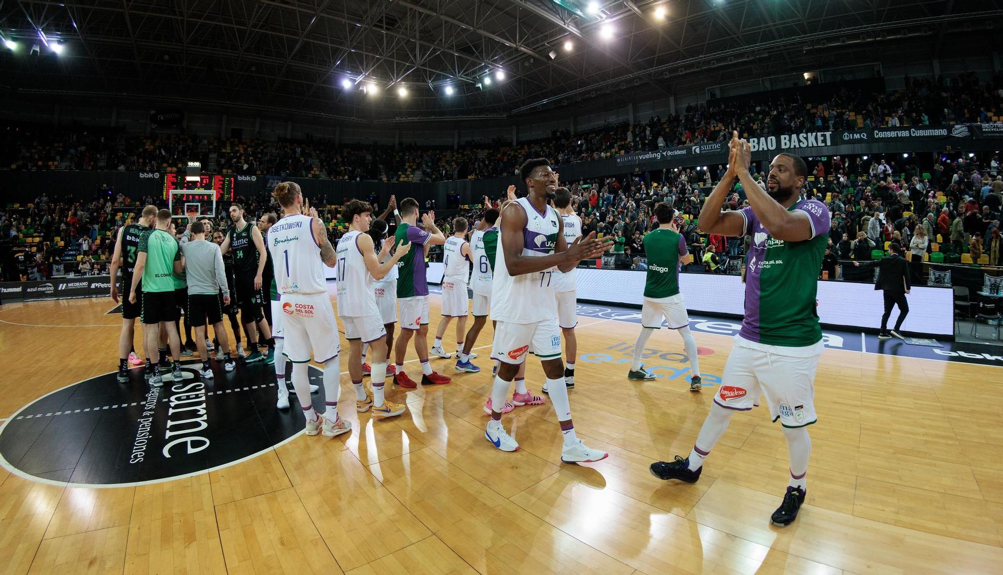 Liga Endesa 2023 - 2024: Surne Bilbao Basket 43-67 Unicaja Baloncesto