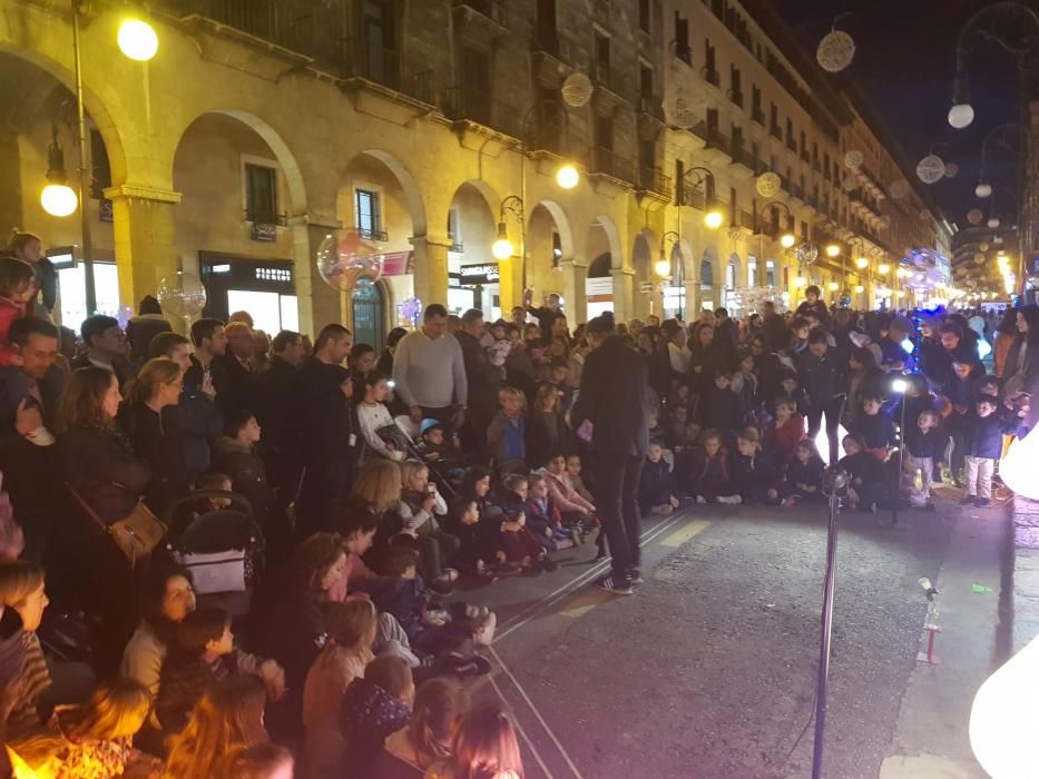 Encendido de luces de Navidad de Palma