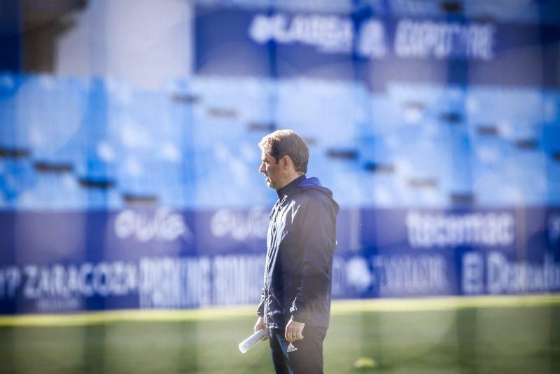 Entrenamiento de puertas abiertas del Real Zaragoza