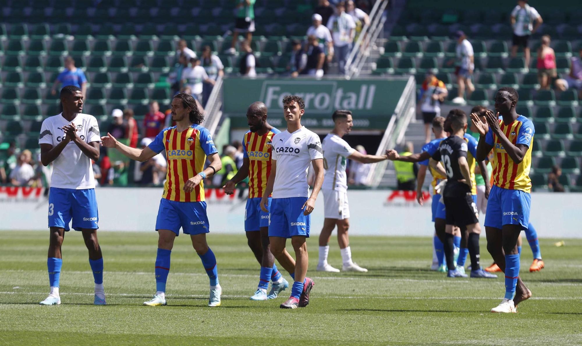 Elche CF - Valencia CF en imágenes