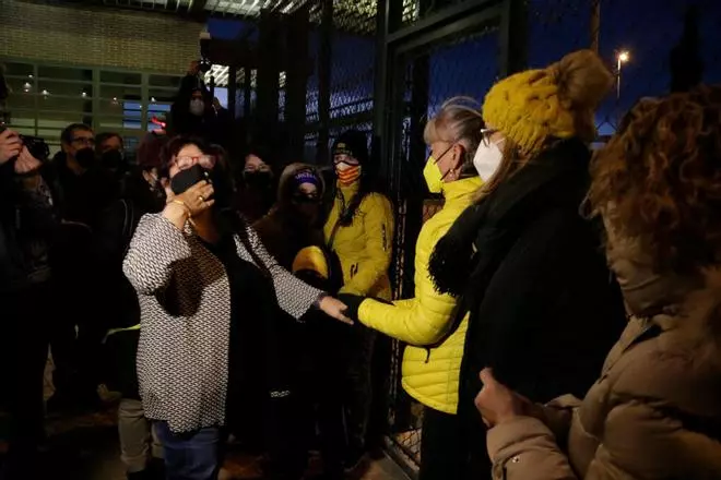 Dolors Bassa torna a ingressar a la presó del Puig de les Basses