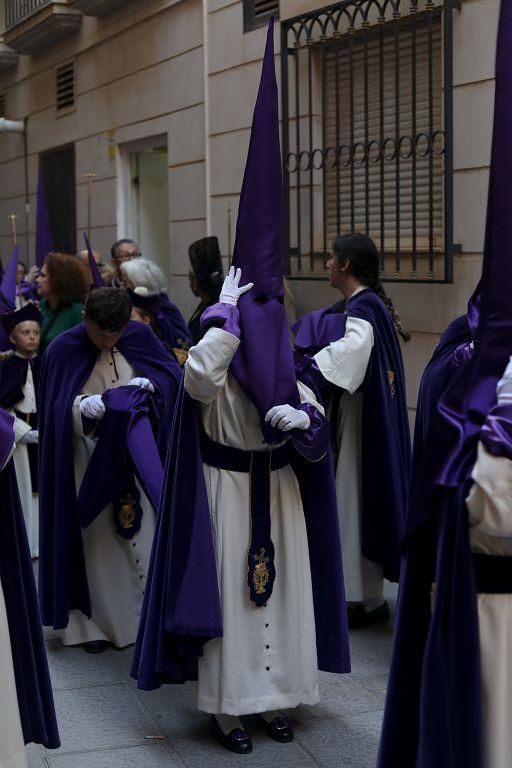 Procesión del Santo Entierro este Viernes Santo en Cartagena, en imágenes