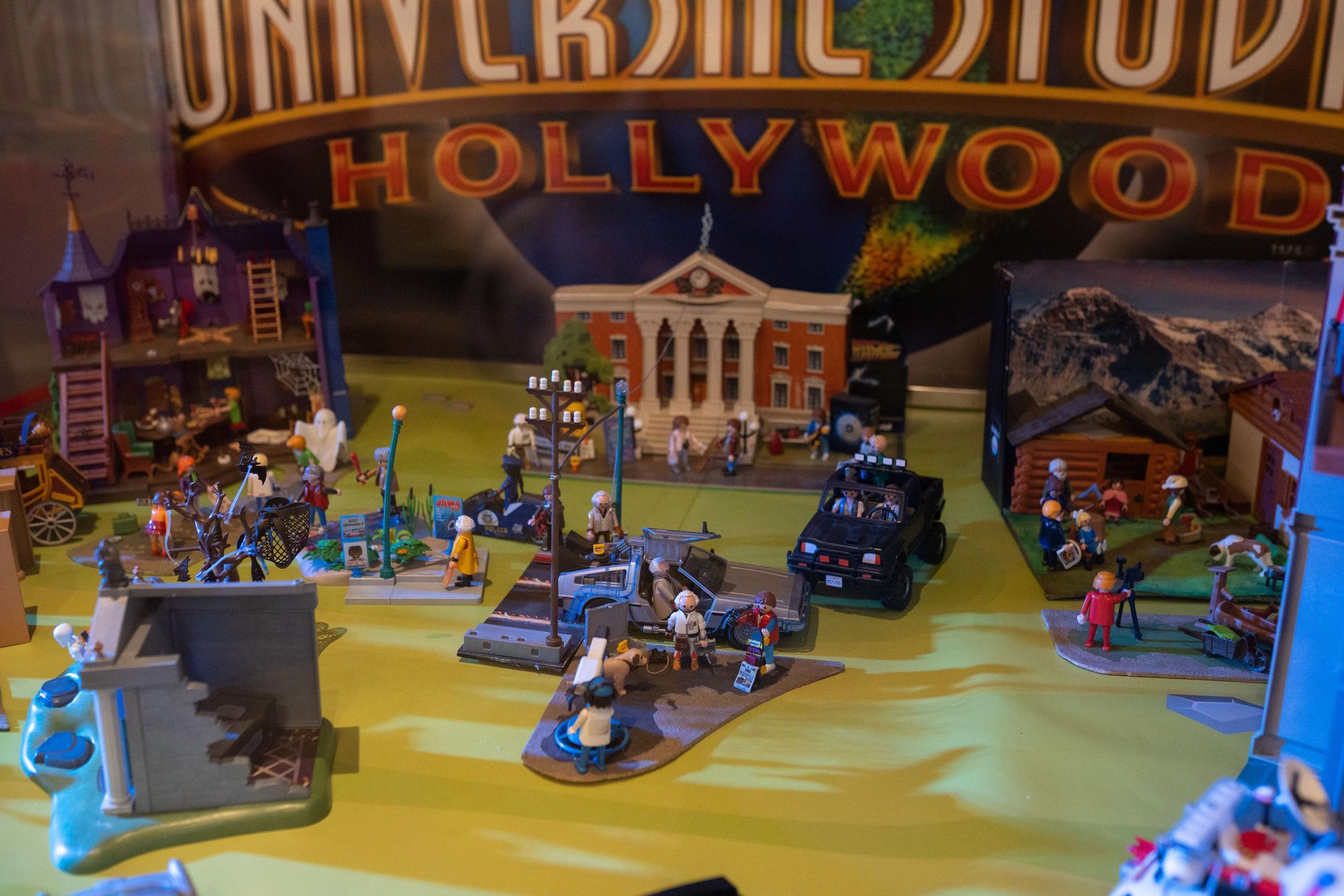 GALERÍA | La curiosa exposición de Playmobil en el Hotel Alda