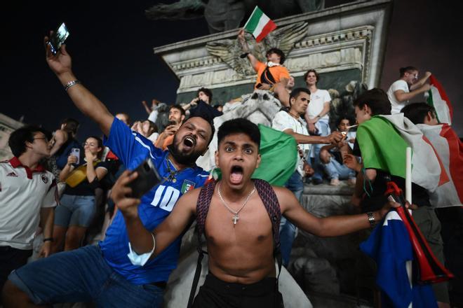 La celebración más loca de Italia tras ganar la Eurocopa