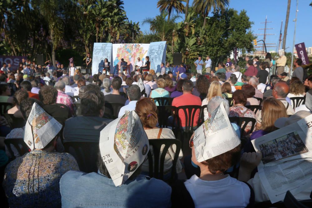 íñigo Errejón, en Málaga