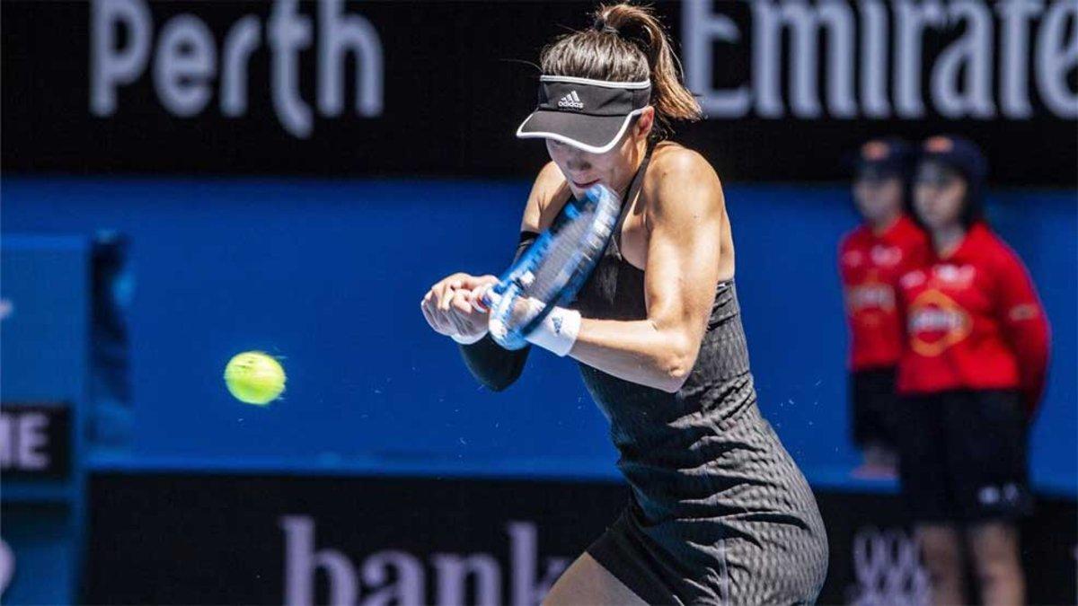 Garbiñe afronta el primer Grand Slam del año