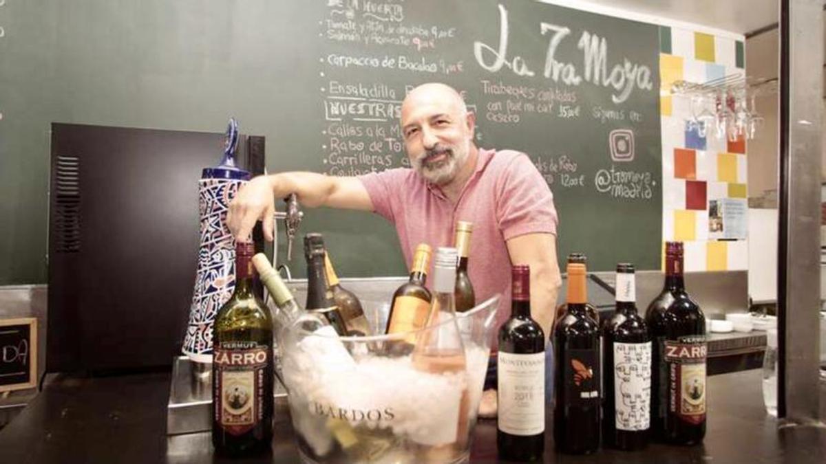 La Tra Moya, uno de los locales del Mercado de Tirso de Molina.