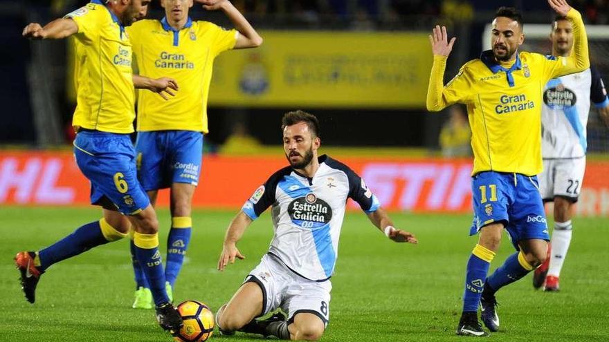 Çolak, el viernes en el partido contra Las Palmas.