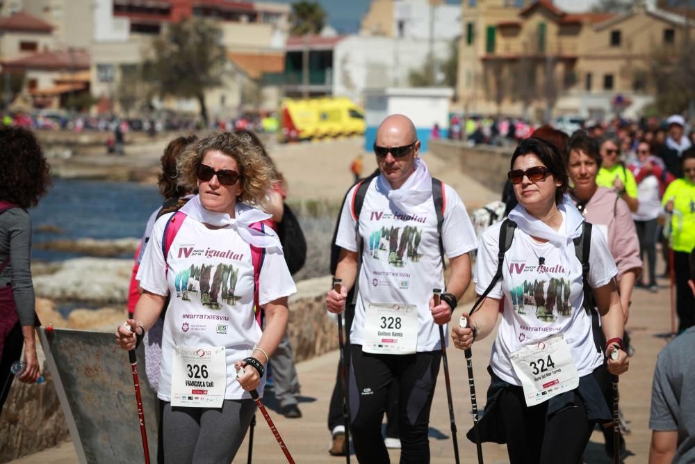 1.700 personas participan en la Marcha por la Igualdad de Palma