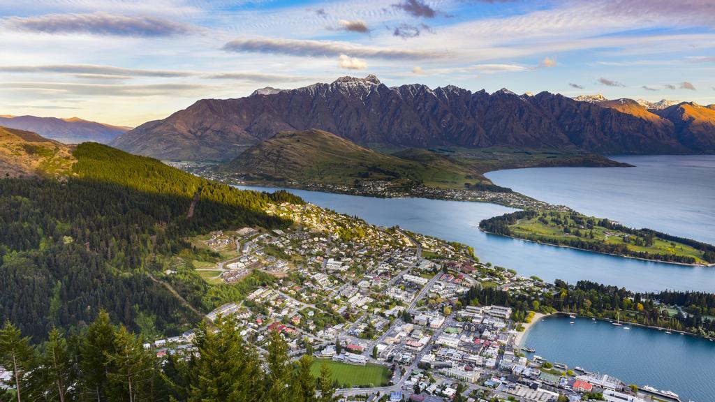 Queenstown es una maravilla natural ideal para visitar en enero.