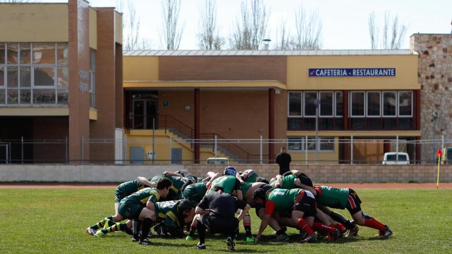 Un partido de rugby en Zamora.