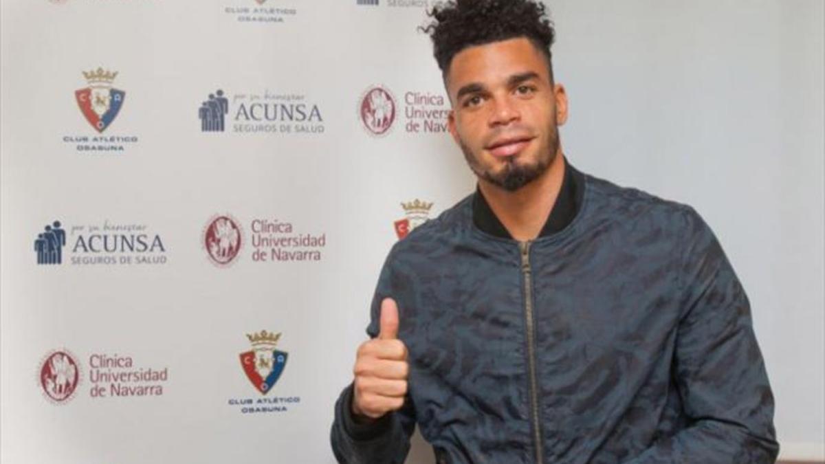 Emmanuel Riviere se ha incorporado este miércoles a los entrenamientos en el Tajonar