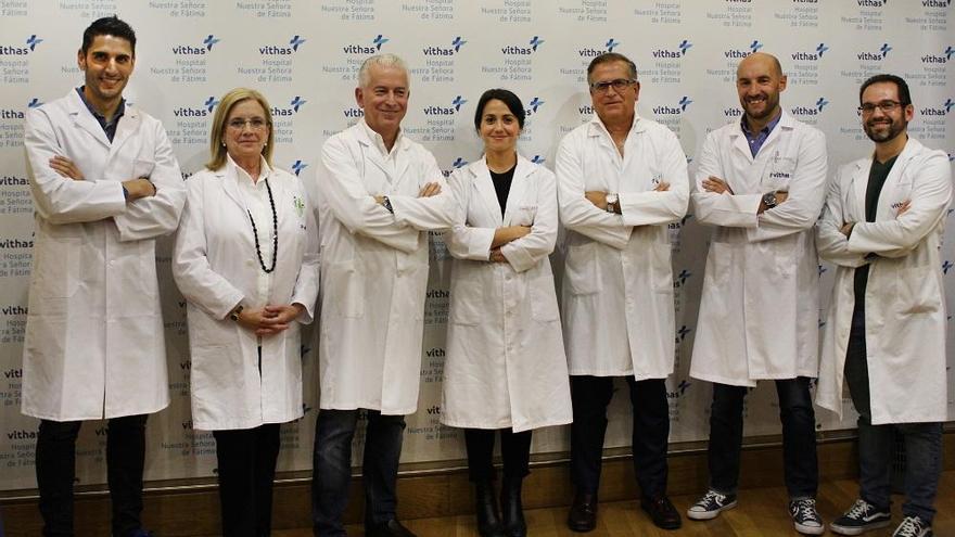 El equipo de la Unidad de Obesidad del Hospital Vithas Fátima.