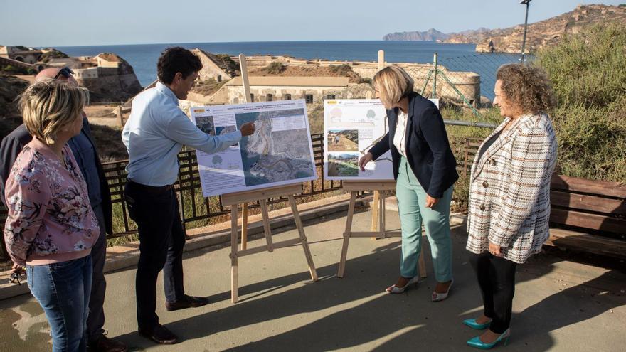 Una senda ciclopeatonal unirá las baterías con Cala Cortina