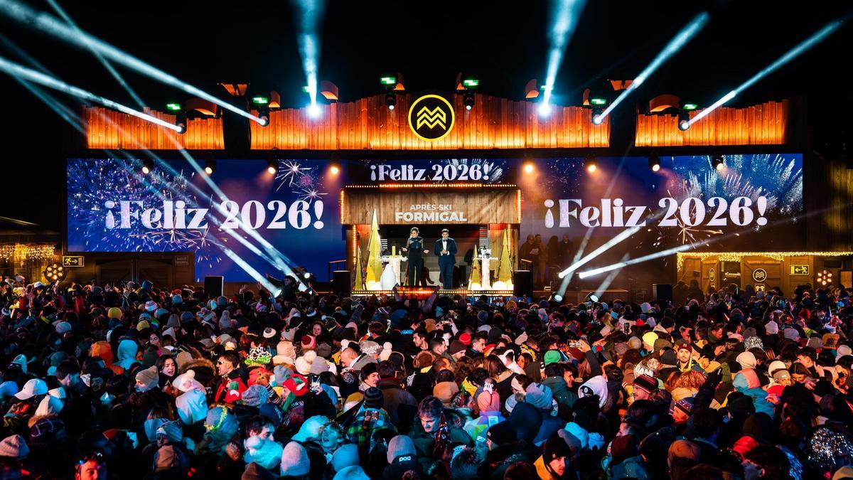 Aramón despide 2025 con una Nochevieja histórica