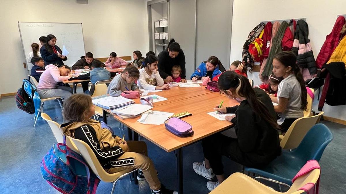 Programa contra el abandono escolar entre las niñas gitanas.