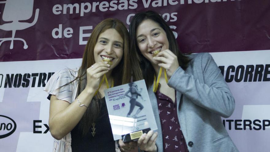 Entrega de premios de la VIII Carrera de las Empresas de Correos ExpressValencia