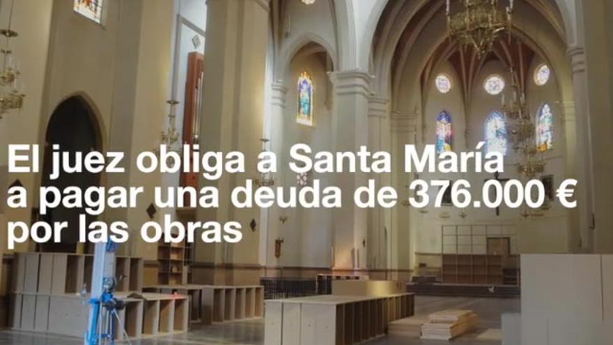 El Juez Obliga A Santa María A Pagar Una Deuda De 376.000 € Por Las Obras