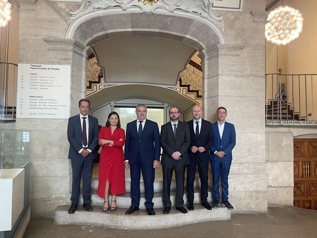 Renovación del convenio entre Sabadell y Afín SGR