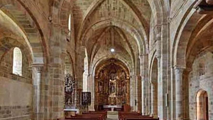 Interior de Santa María de Valdediós | MARCOS MORILLA / LNE