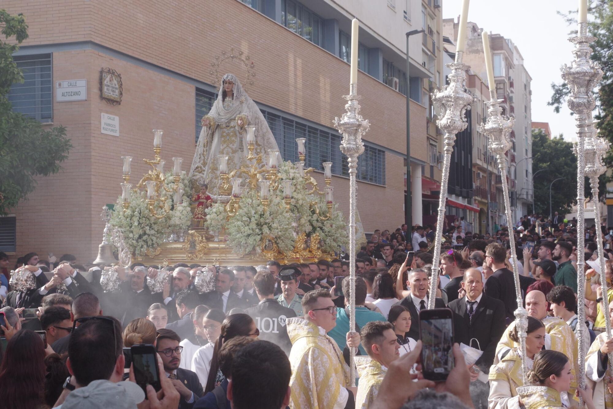 Procesión de Pentecostés de la Virgen del Rocío por la Victoria, 2025