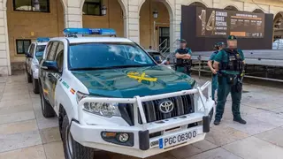 Despliegue policial en la Audiencia por un juicio de abusos de menores en Calp