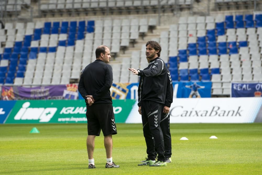 Entrenamiento del Real Oviedo