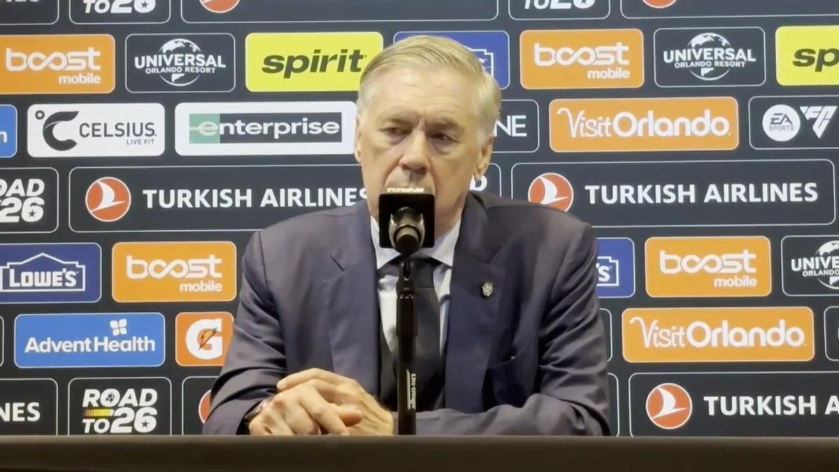 Carlo Ancelotti, sobre la lesión de Raphinha con Brasil: "Le molestó un poco el músculo"