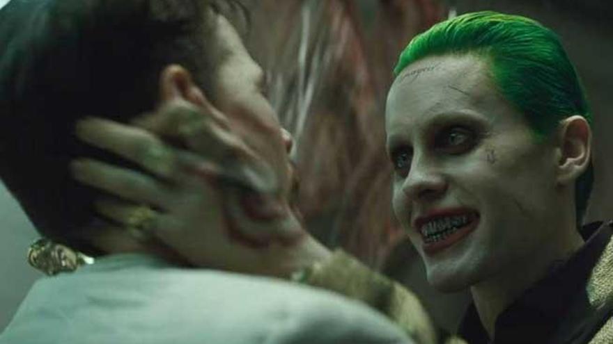 Jared Leto interpretando al Joker