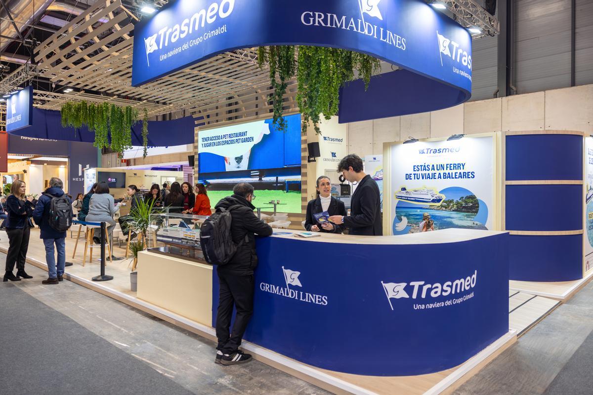 Pabellón de Fitur de Grimaldi.